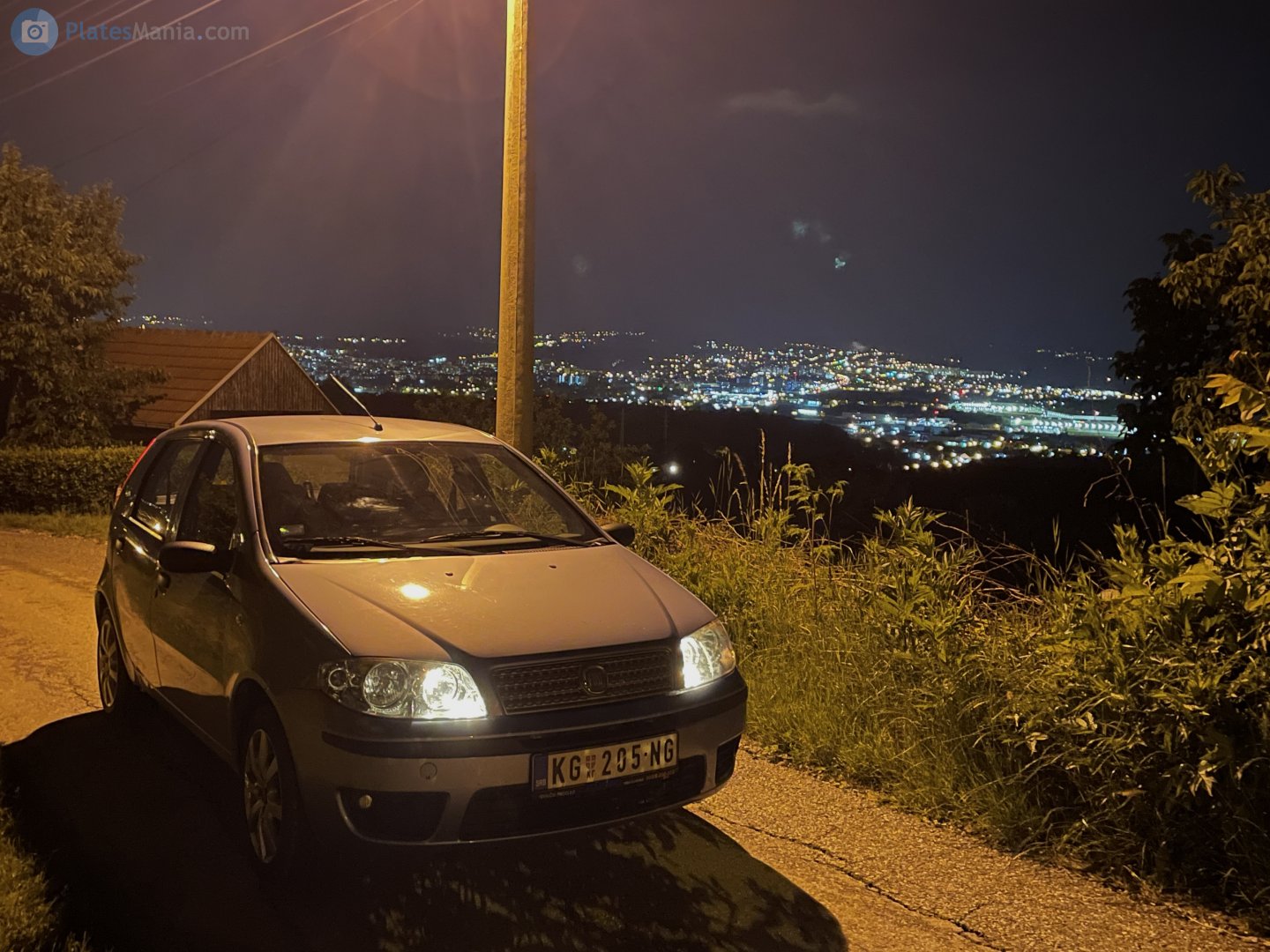 KG 205-NG, FIAT Punto 2nd gen (Classic) 5-door Hatch (188), facelift, 2003–2010