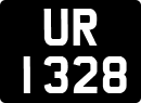 License plate of the United Kingdom, 1903 year system