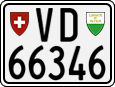 License plate of Switzerland, Motorcycles