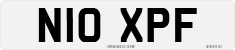 License plate of the United Kingdom, 1983 year system