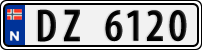 License plate of Norway, Trailers, motorcycles, special vehicles