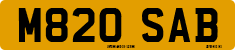 License plate of the United Kingdom, 1983 year system