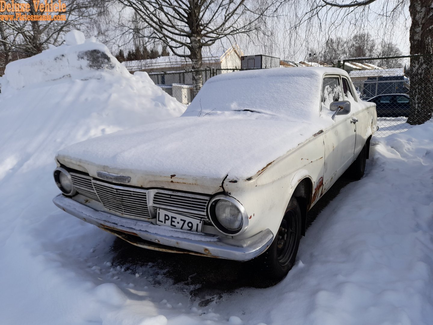 LPE-791, Plymouth Valiant 2nd gen 1965 2-door Sedan (AV1/AV2; A-body), 2nd facelift, 1964–1965