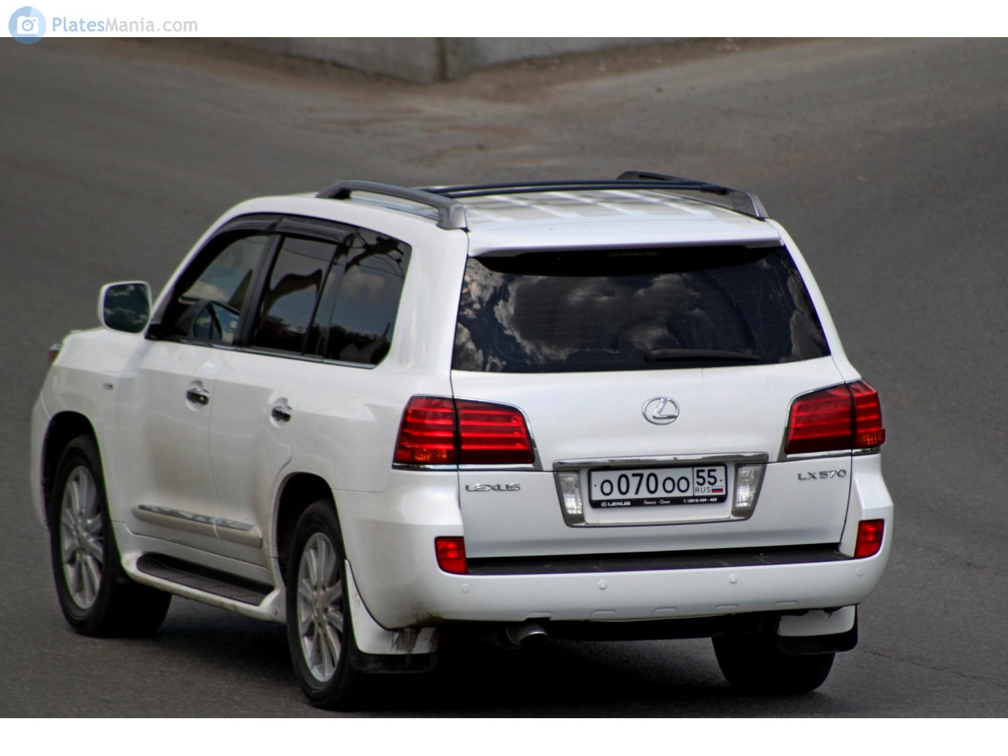 о 070 оо 55, Lexus LX 3rd gen (J200), 2007–2012