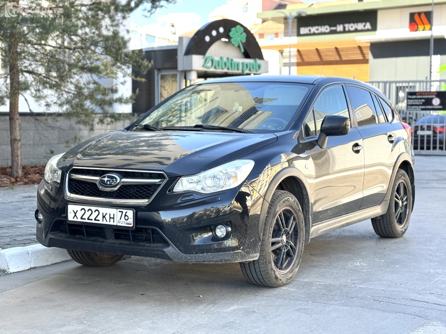 х 222 кн 76, Subaru XV 1st gen (GP), 2012–2017