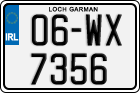 License plate of Ireland, Regular plates