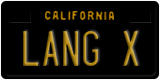 California, Vanity Plates