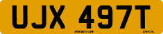 License plate of the United Kingdom, 1963 year system