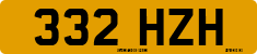License plate of the United Kingdom, 1932 year system