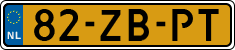 License plate of the Netherlands, Cars