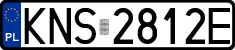 License plates of Poland, Regular car plates
