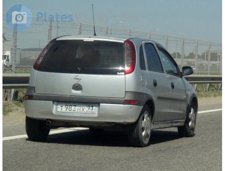 т983нх93, Opel Vita