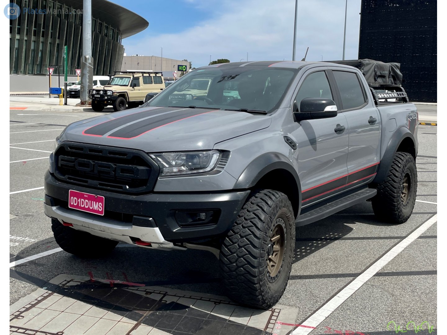 0D1DDUMS, Ford Ranger Global 3rd gen Raptor (P375/PX), 2018–2023
