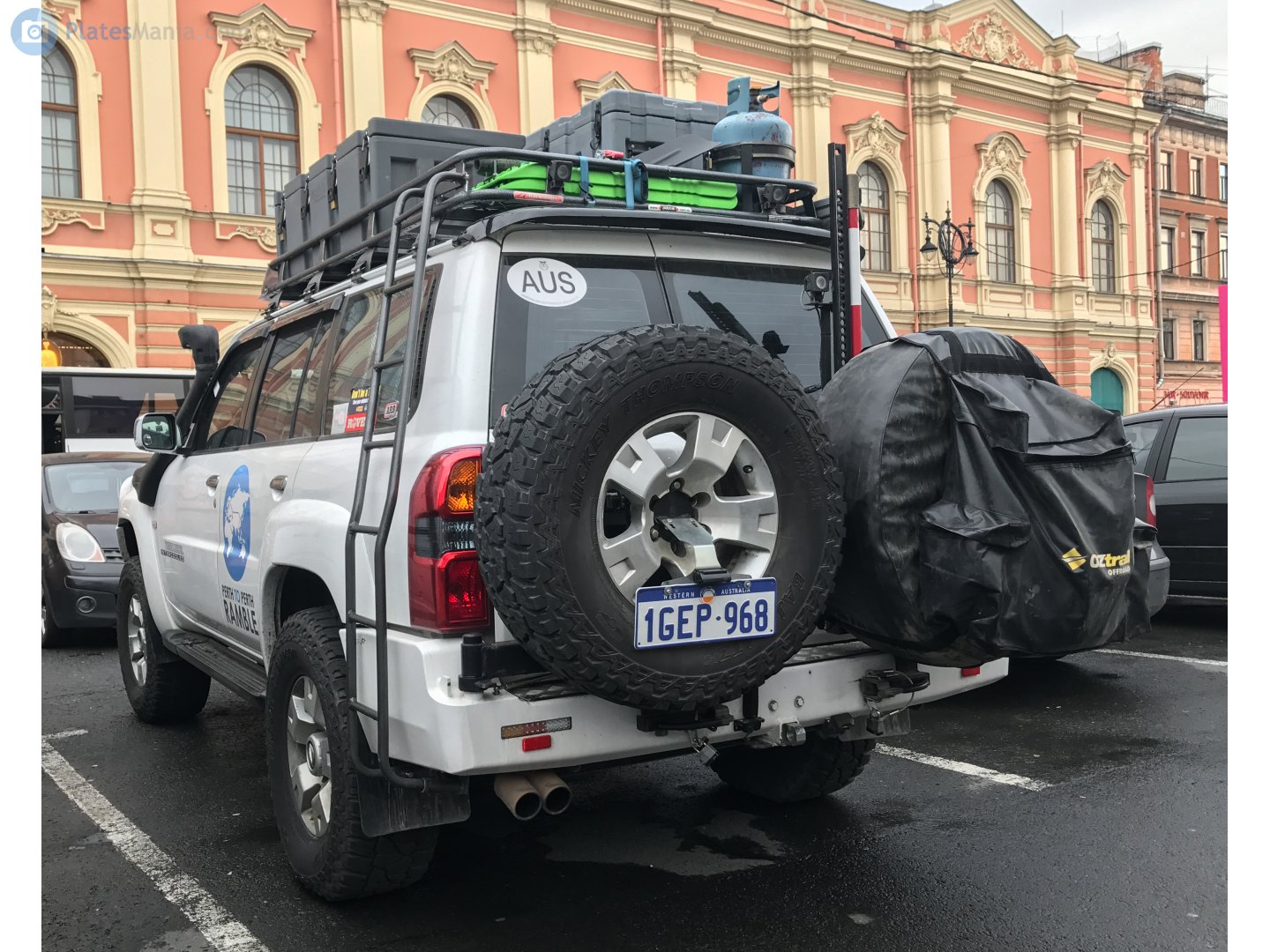 1GEP-968, Nissan Patrol 5th gen 5-door SUV (Y61), facelift, 2004–