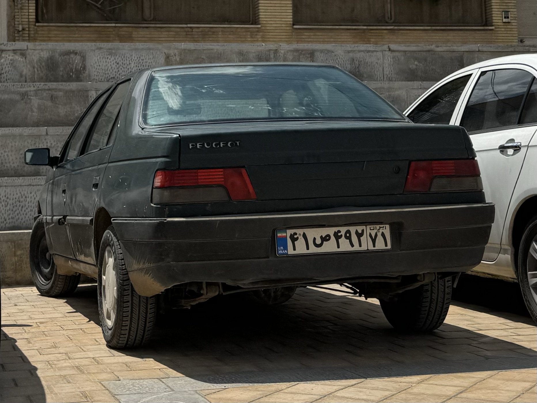 ۴۱ص۴۹۲ ۷۱, Peugeot 405 1st gen Sedan (D6/D7), 1987–1996 (2019– for AZ-market)