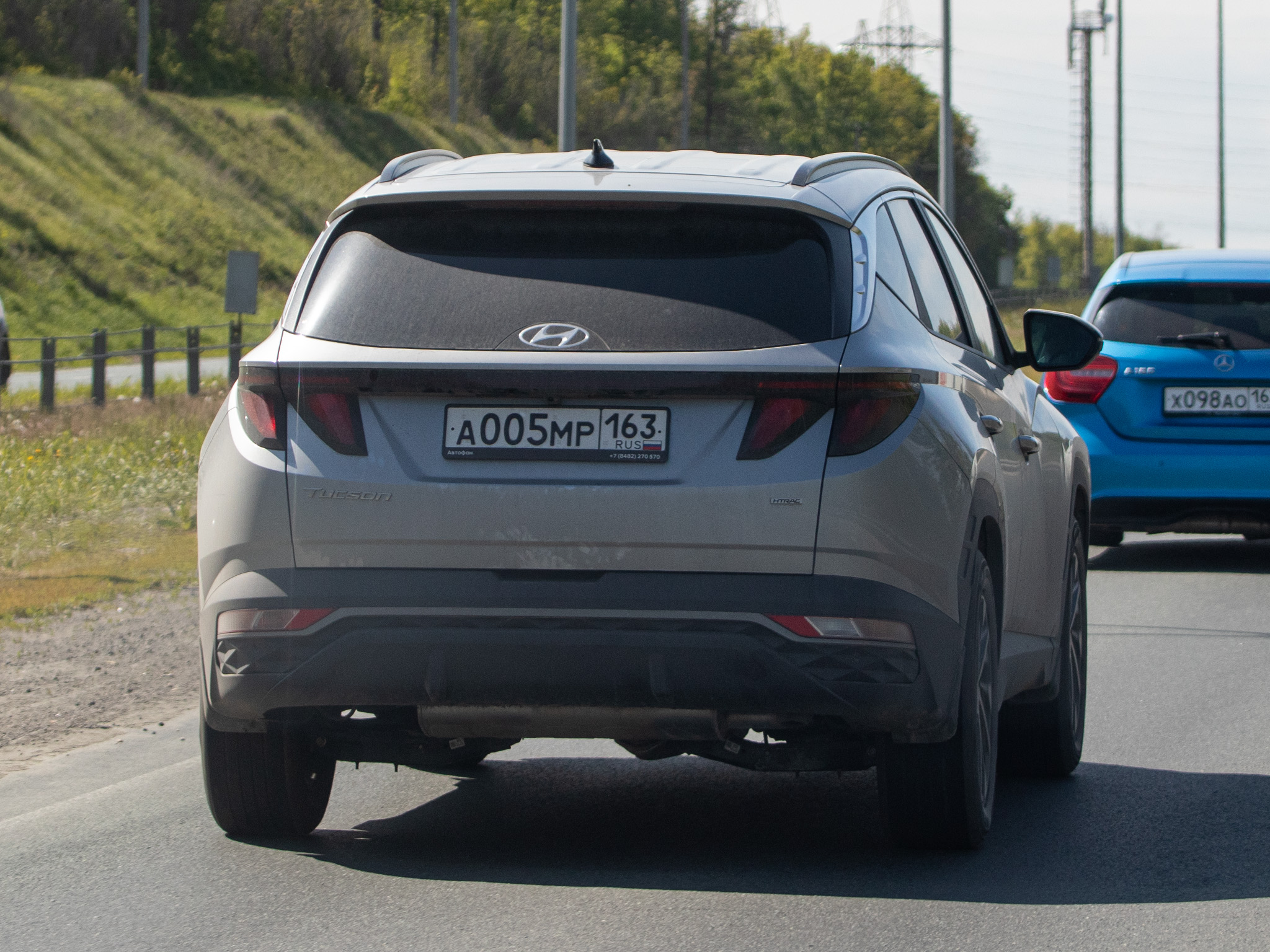 а 005 мр 163, Hyundai Tucson 4th gen (NX4), 2020–2024