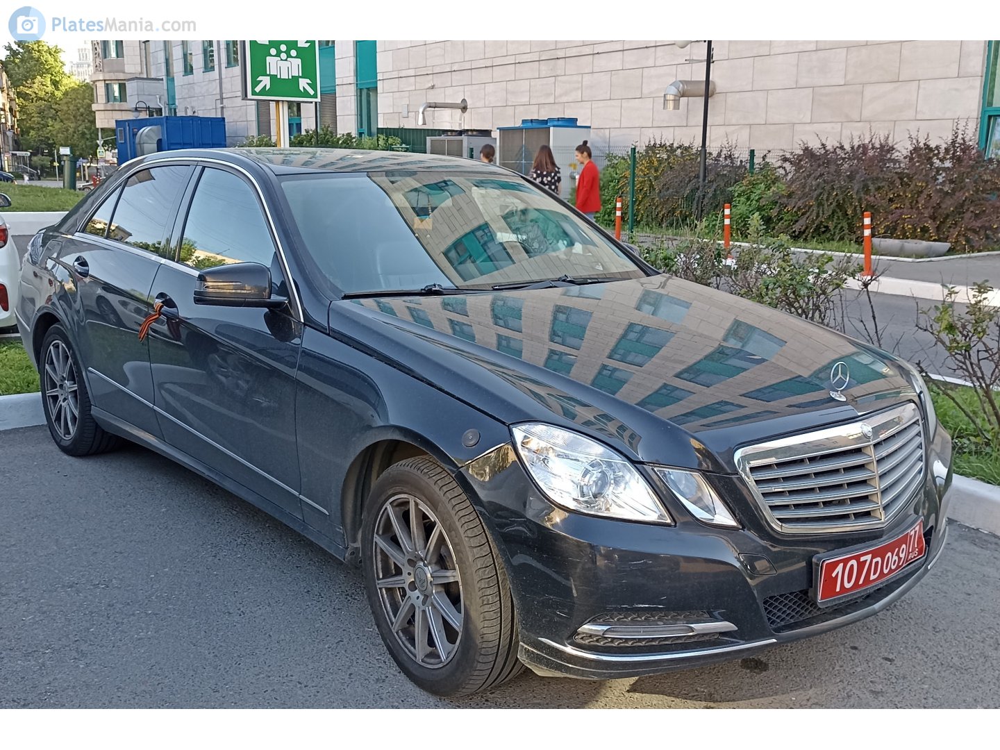 107 D 069 77, Mercedes-Benz E-Klasse 4th gen Sedan (W212), 2009­–2013
