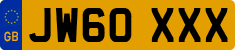 License plate of the United Kingdom, 2001 year system
