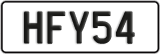 License plate of New Zealand, ABC1(23)