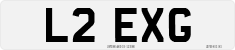 License plate of the United Kingdom, 1983 year system