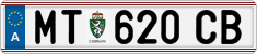 License plate of Austria, Regular plates
