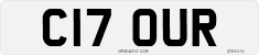 License plate of the United Kingdom, 1983 year system