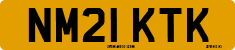 License plate of the United Kingdom, 2001 year system