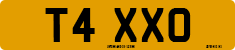 License plate of the United Kingdom, 1983 year system