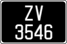 License plate of Ireland, Oldtimers