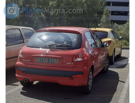 401 CD 3192, Peugeot 206