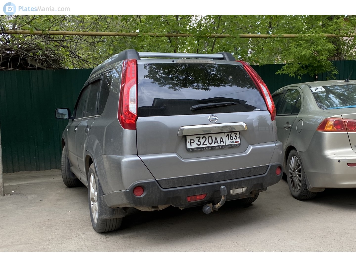 р 320 аа 163, Nissan X-Trail 2nd gen (T31), facelift, 2010–2014