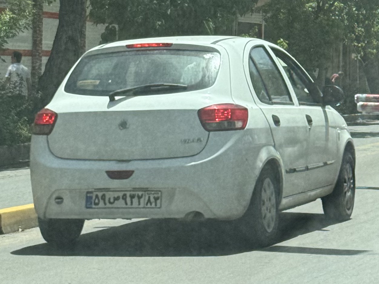 ۵۹ص۹۳۲ ۸۳, SAIPA Tiba 1st gen 2 Hatch (S81), 2013–2022