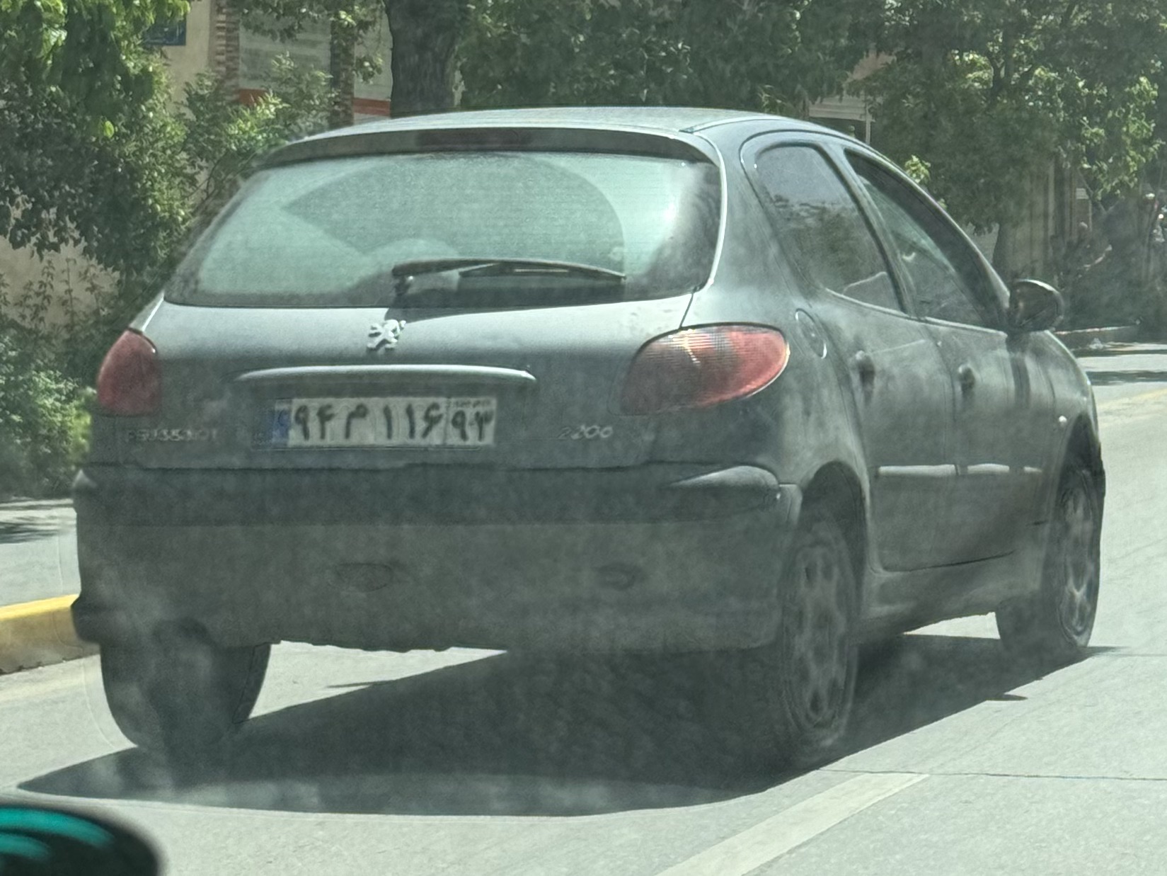 ۹۴م۱۱۶ ۹۳, Peugeot 206 1st gen 5-door Hatch (T11), 1998–2009 (–2012 for IR-market)