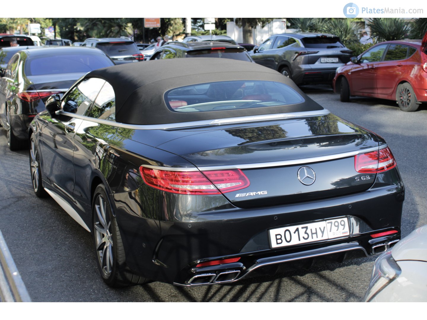 в 013 ну 799, Mercedes-Benz S-Klasse 8th gen Cabriolet (A217), 2015–2020