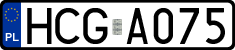 License plates of Poland, Authorities
