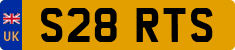 License plate of the United Kingdom, 1983 year system