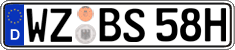 German license plate, Plates for oldtimers (type 