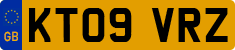 License plate of the United Kingdom, 2001 year system