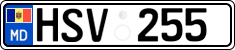 License plate of Moldova, Cars (2015)