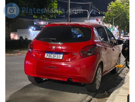 PDC3F55, Peugeot 208