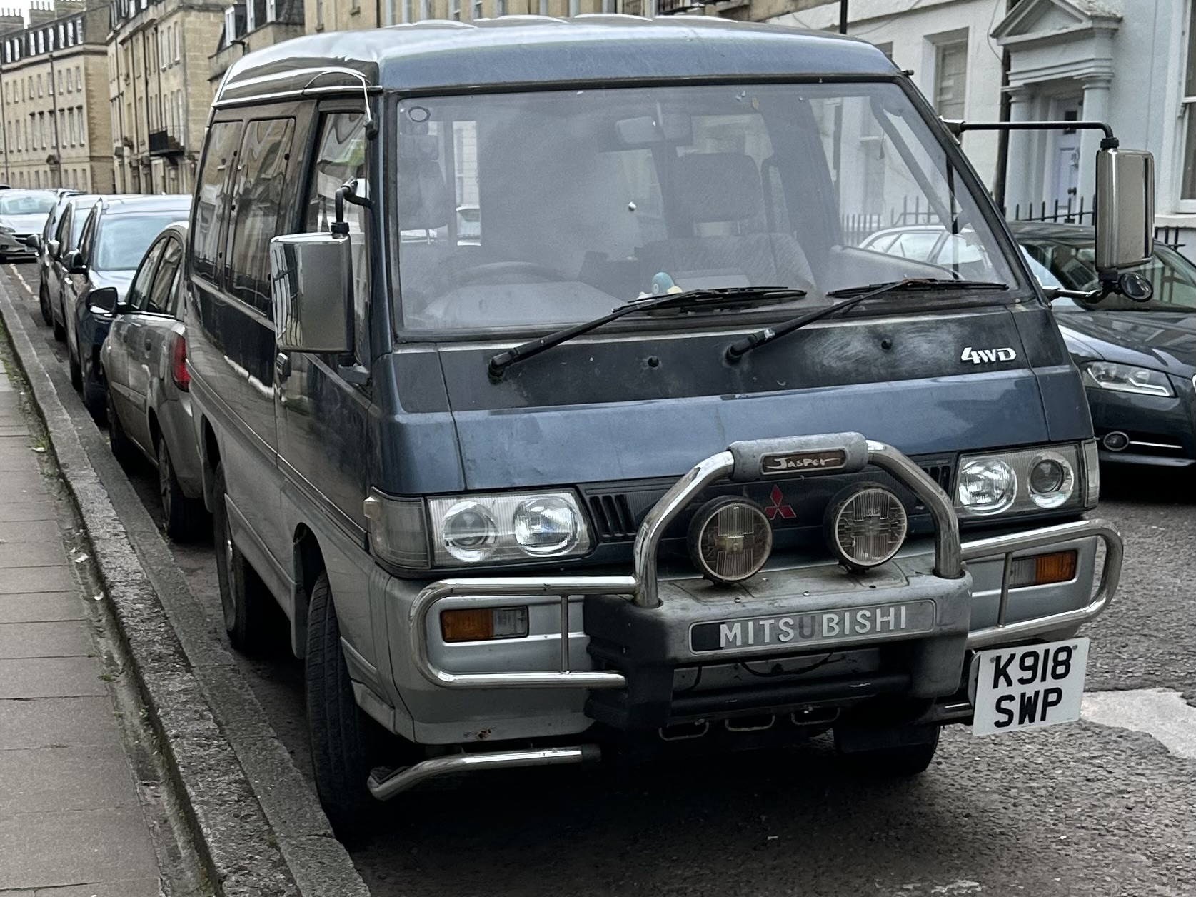 K918SWP, Mitsubishi Delica 3rd gen Star Wagon, 1st facelift, 1990–1999