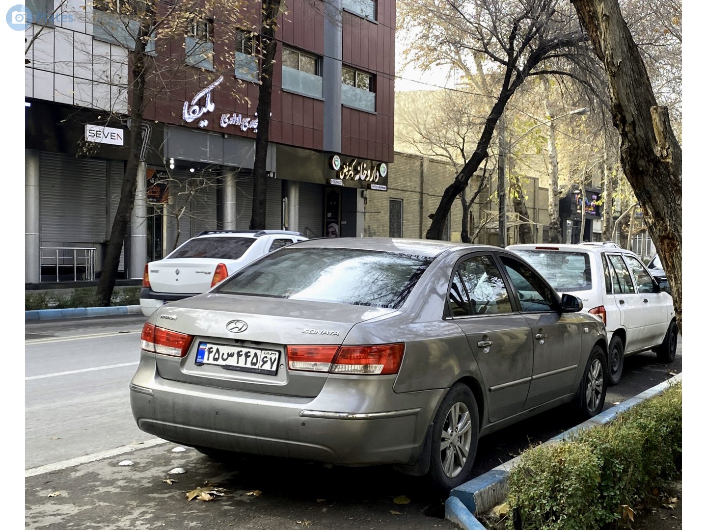 ۴۵س۴۴۵ ۶۷, Hyundai Sonata 5th gen (Embera, Transform) (NF), facelift, 2008–2010
