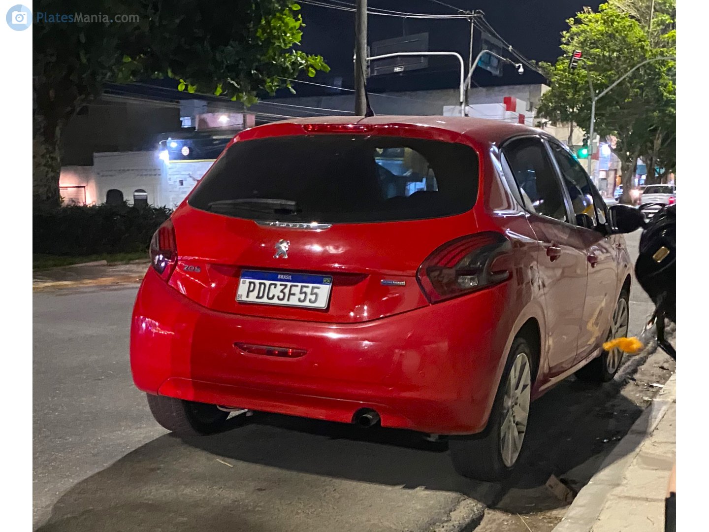 PDC3F55, Peugeot 208 1st gen 5-door Hatch (A9), facelift, 2015–2020