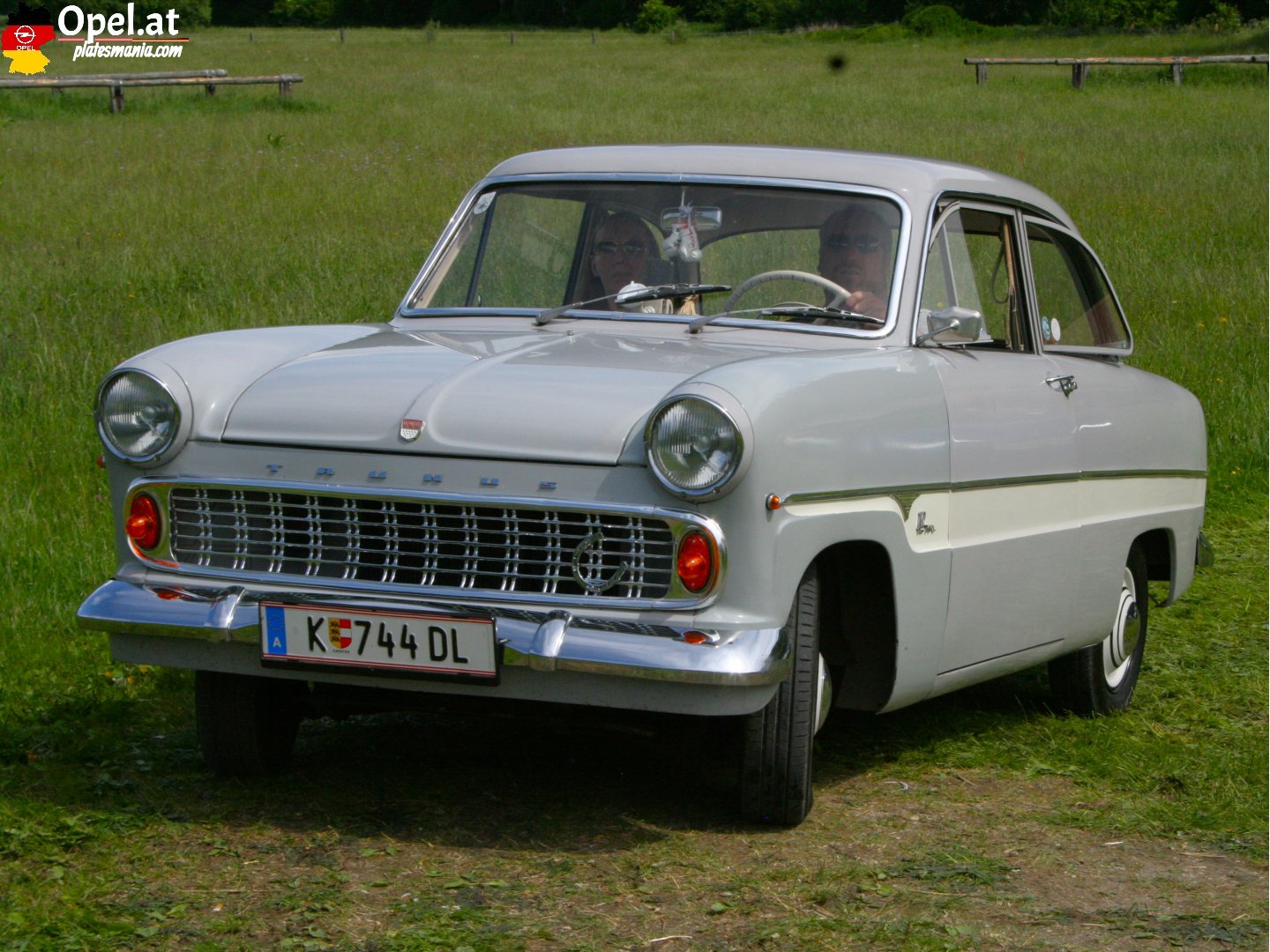 K 744 DL, Ford Taunus 2nd gen 12M/15M (P1), 1952–1962
