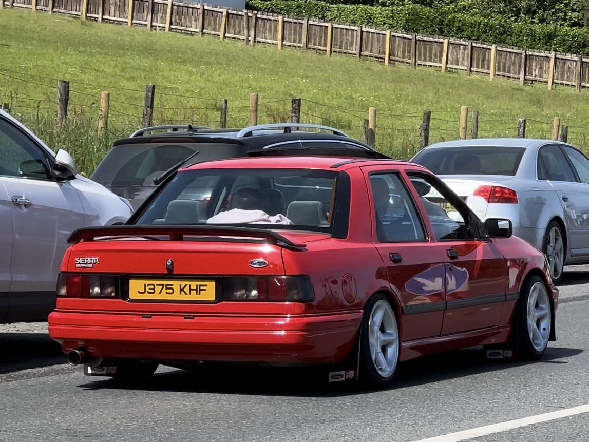 J375KHF, Ford Sierra 1st gen (Sapphire) Sedan (BFG/GB4), facelift, 1987–1993