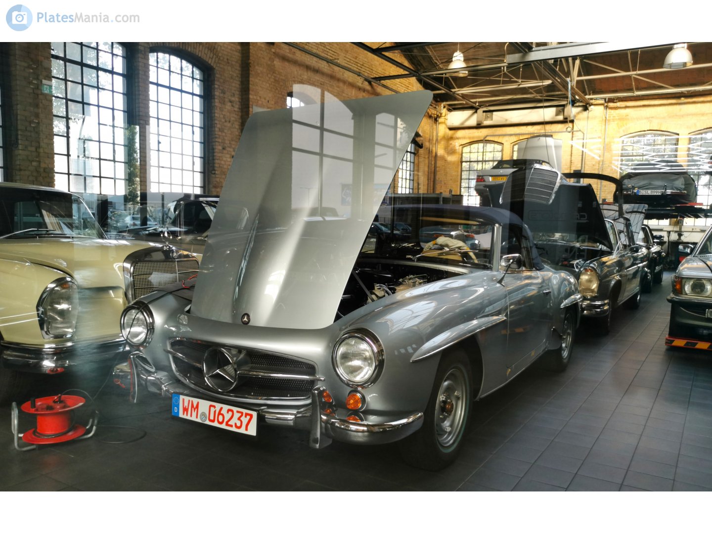 WM 06237, Mercedes-Benz SL-Klasse 1st gen 190 SL (W121), 1955–1963