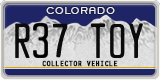 Colorado, Vanity Plates