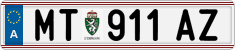 License plate of Austria, Regular plates