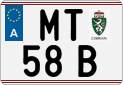 License plate of Austria, Regular plates