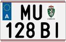 License plate of Austria, Regular plates